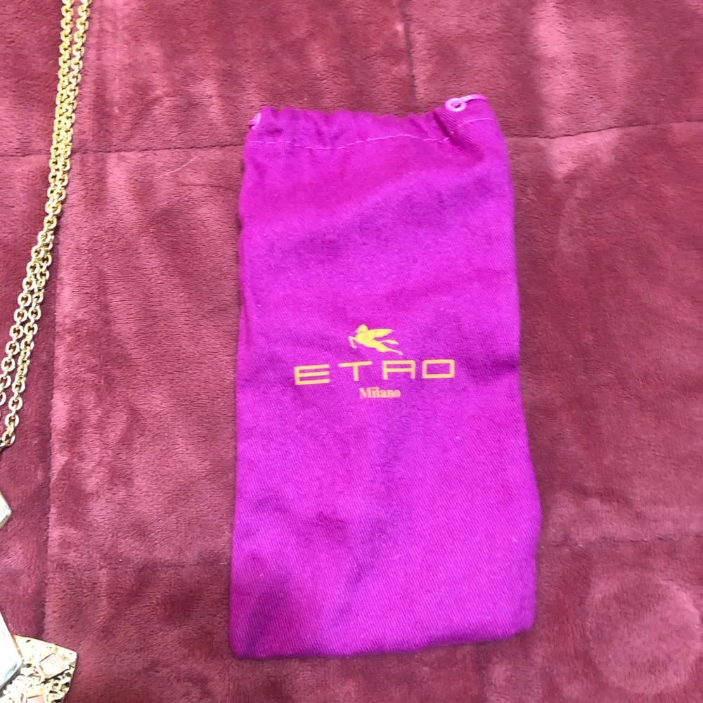 Kara by Kara Ross Snake skin pendant necklace